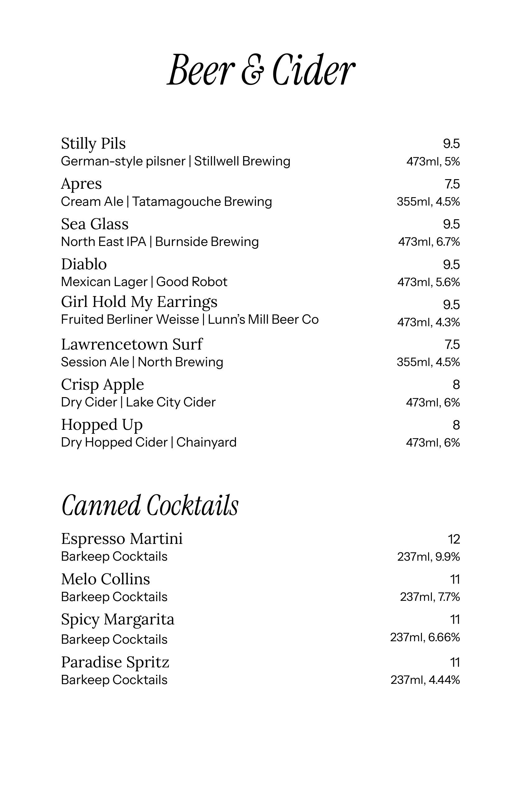 Beer & Cider Summer 2026