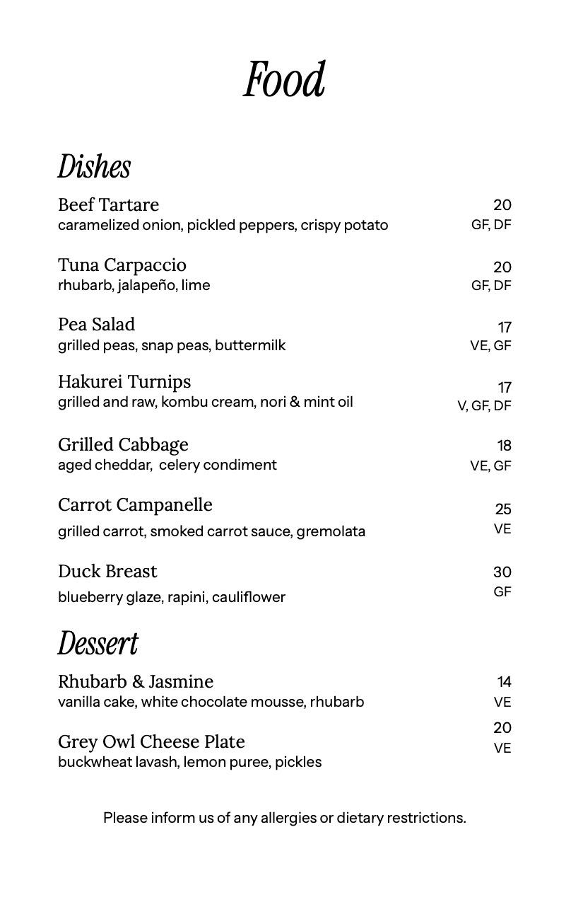 Dishes & Dessert July 2026